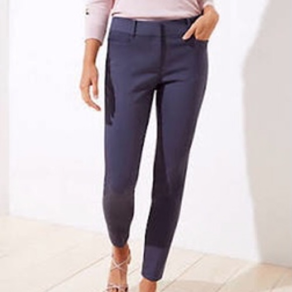 LOFT Julie Cigarette Pants